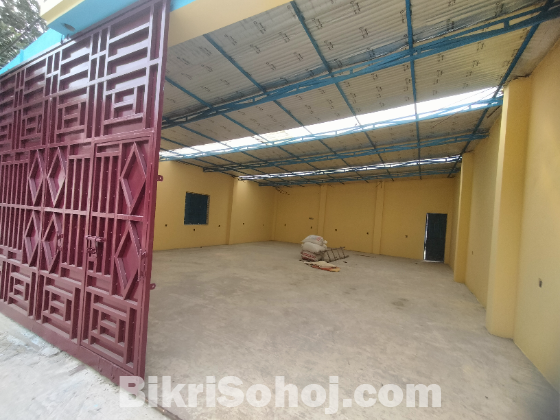 Commercial space for rent -(godawon/garage) Vara Dewa hobe